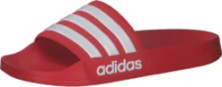 Adidas Damen Herren Badeschuhe Badelatschen Poolsandalen Adilette Shower, Farbe:Rot, Artikel:-5923 Red / White, Schuhgröße:EUR 37 -Günstiges Mode Wucht Geschäft b23a518bd71f1d0689715671f1d76fd4