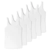 Uncover By Schiesser 6er Pack Basic Unterhemd / Tanktop Mit Hohem Baumwollanteil , Puristischer Look, In Herrlich Softer, Elastischer Single-Jersey-Qualität -Günstiges Mode Wucht Geschäft b26ab505d33ff257504dd0c5d96c7d09