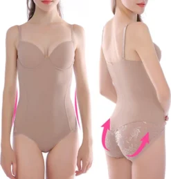 (L) Damen Shapewear Figurformender Formende Bodys Taillenformer Angenehm Shaping Bodysuit Mit Haken -Günstiges Mode Wucht Geschäft b3f0c330e61000d24dc908bfed3ef74f