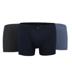 Götzburg Herren Pants 3er Pack - Single Jersey, Unterwäsche Set, Baumwolle Stretch Blau/Grau XXL -Günstiges Mode Wucht Geschäft b540f76bceb0c69fe7b7c48b5ac772bd