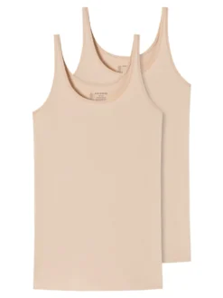 Schiesser Damen 2PACK Trägertop 95/5 Organic Sand 46/3XL -Günstiges Mode Wucht Geschäft b5f509556e3e8c12079e60992910b886