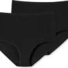 SCHIESSER Damen Slip 2er Pack - Maxi, Unterhose, Baumwolle Stretch 95/5, Uni Schwarz XL -Günstiges Mode Wucht Geschäft b6810907c611bb1fb1fcfde2f45806f5