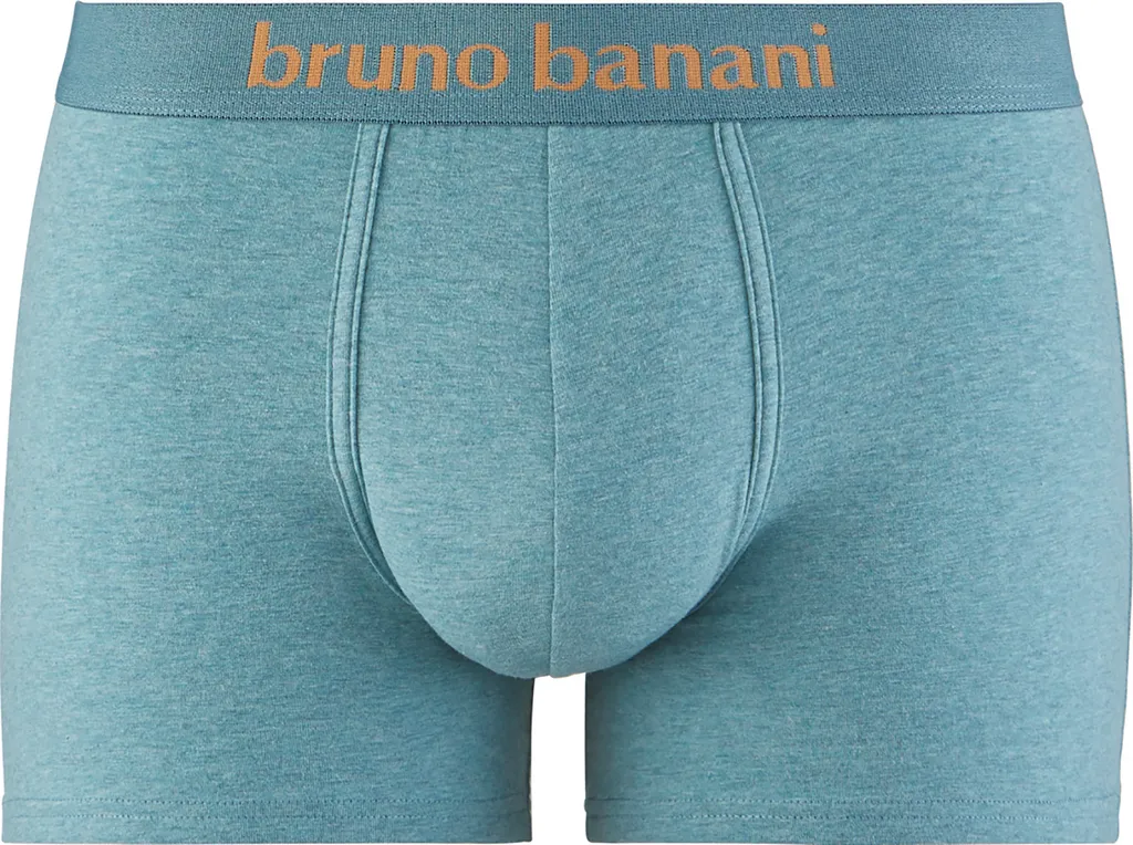 Bruno Banani 2er Set Herren Short Denim Fun Mint / Jadegrün Melange 4 Bruno Banani 2er Set Herren Short Denim Fun Mint / Jadegrün Melange – Bild 2