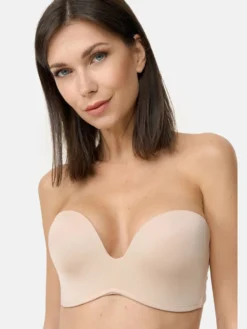 Wonderbra Perfect Strapless BH Trägerloser Push-Up BH Bietet Optimalen Halt, In Edler Optik, Angenehm Auf Der Haut -Günstiges Mode Wucht Geschäft b97adfe160c3efd1416ce6d4834cb37f