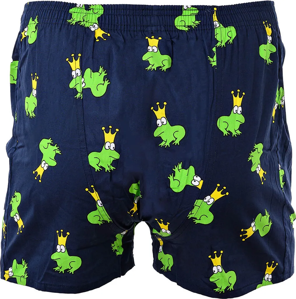 Happy Shorts Herren Web-Boxershorts - American Boxershorts Frosch L 4 Happy Shorts Herren Web-Boxershorts - American Boxershorts Frosch L – Bild 2