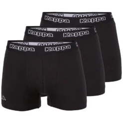 Deal Kappa Tsuna 3 Retropants Boxhershorts 3er Pack Black Größe 4XL