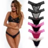 Lospitch 6x Damen Tanga Hoesche Slips Set Unterwaesche Panty Baumwolle Pants Gr.L -Günstiges Mode Wucht Geschäft bbdbb794815fccb0e8cdd9afa162bb39