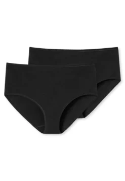 SCHIESSER Damen Slip 2er Pack - Midi-Slip, Baumwolle Stretch, Uni Weiß XL -Günstiges Mode Wucht Geschäft bc33ecec8c36328630a87cd50f15bbfe
