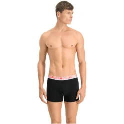PUMA MEN CAMO BOXER 2P Black / Grey Melange L -Günstiges Mode Wucht Geschäft bd7b3421cdf41ca904997a3a7795bbab