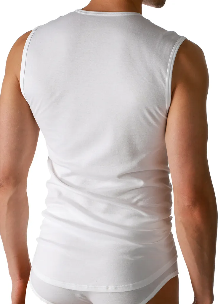 Mey Herren Unterhemd Serie Noblesse City-Shirt Ärmelloses Tanktop Breiten Trägern 7/XL Weiß 11 Mey Herren Unterhemd Serie Noblesse City-Shirt Ärmelloses Tanktop Breiten Trägern 7/XL Weiß – Bild 9