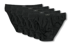 TOM TAILOR Herren Slip, 5er Pack - Mini Slip, Basic, Einfarbig Schwarz L -Günstiges Mode Wucht Geschäft bf0cb97c706dcb87c2907180b6b66b87