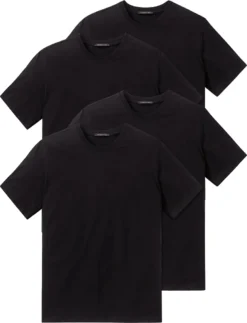 Schiesser Herren Unterhemd American T-Shirt Rundhals Doppelpack Box - 008150, Größe Herren:L, Farbe:schwarz -Günstiges Mode Wucht Geschäft c1c3a2c06327a6b2b064993b00a3b068