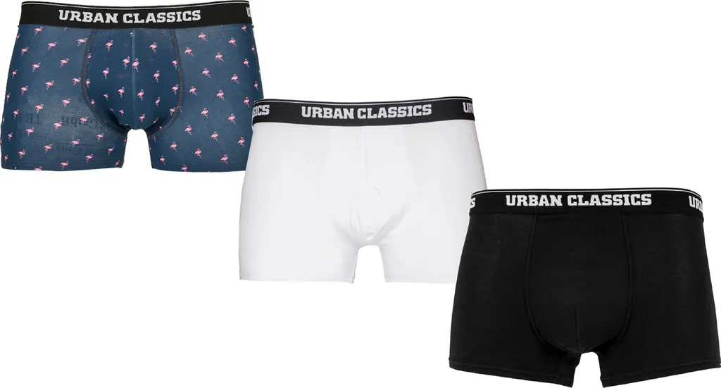 Urban Classics Herren Boxershorts Boxer Shorts 3-Pack TB3979 Anchor Aop+Wht+Cha S 6 Urban Classics Herren Boxershorts Boxer Shorts 3-Pack TB3979 Anchor Aop+Wht+Cha S – Bild 4