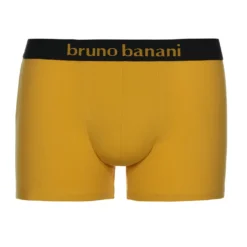 Bruno Banani Herren Boxershorts, 2er Pack - Flowing, Baumwolle Schwarz/Gelb L (Large) -Günstiges Mode Wucht Geschäft c47203421d53589f295522f1e0ea2d42