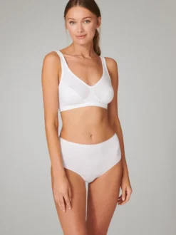 SCHIESSER Damen Slip 2er Pack - Midi-Slip, Baumwolle Stretch, Uni Weiß XL -Günstiges Mode Wucht Geschäft c58abee904d01ba2c1155fe15281fe09