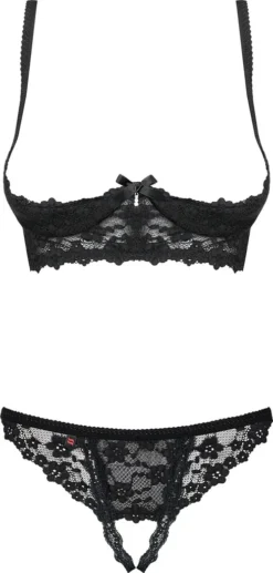 Obsessive Letica 2 Pcs Cupless Set Black S/M 17 Obsessive Letica 2 Pcs Cupless Set Black S/M -Günstiges Mode Wucht Geschäft c5cb4061d0b164903060f50dbcacf452