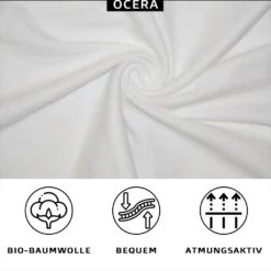 OCERA 4 Feinripp-Unterhemden Für Herren Aus 100% Baumwolle Gr. 5/M -Günstiges Mode Wucht Geschäft c612f6f165485e267d4076e8fe3b18db