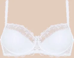 AVA Damen Bügel BH Dessous Mit Spitze Teilgepolstert Große Brüste Unterwäsche 1030, Farbe:Weiß, BH Unterbrustumfang:70, BH Cup Größe:G -Günstiges Mode Wucht Geschäft c686dc045d99afac3a5bf0063ddb826d