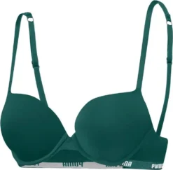 Puma Damen Women Bra Push-Up BH Grün Varsity Green -Günstiges Mode Wucht Geschäft c6f19f89ab1c462ccfa81506ae21de73
