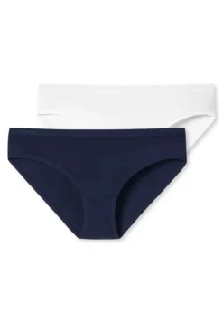 SCHIESSER Mädchen Slips 2er Pack - 95/5, Unterhose, Logobund, Uni, 140-176 Weiß 140 -Günstiges Mode Wucht Geschäft c7001a17893e3687e50e641356f3da62