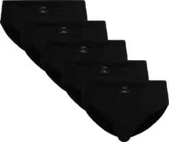 Götzburg Herren Briefs 5er Pack - Single Jersey, Unterwäsche Set, Baumwolle Stretch Schwarz XL -Günstiges Mode Wucht Geschäft cb8981668ecd9d11a554a373e14799ca