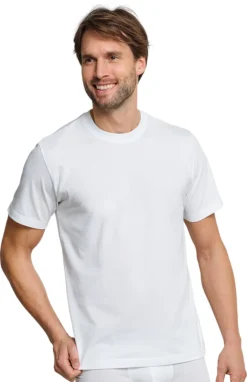 Schiesser American T-Shirt Rundhals Doppelpack - Weiß Größe: L -Günstiges Mode Wucht Geschäft cc4c480b2e4fae82254a40f77c569939