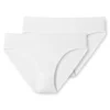 SCHIESSER Mädchen Slips 2er Pack - 95/5, Unterhose, Logobund, Uni, 140-176 Weiß 140 -Günstiges Mode Wucht Geschäft ce0fe8013c22930b531be1be44f53203