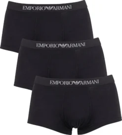 EMPORIO ARMANI 3P Boxershorts 3 X Schwarz L -Günstiges Mode Wucht Geschäft ce6aeef9de37cf4231f6b03cb2c50129