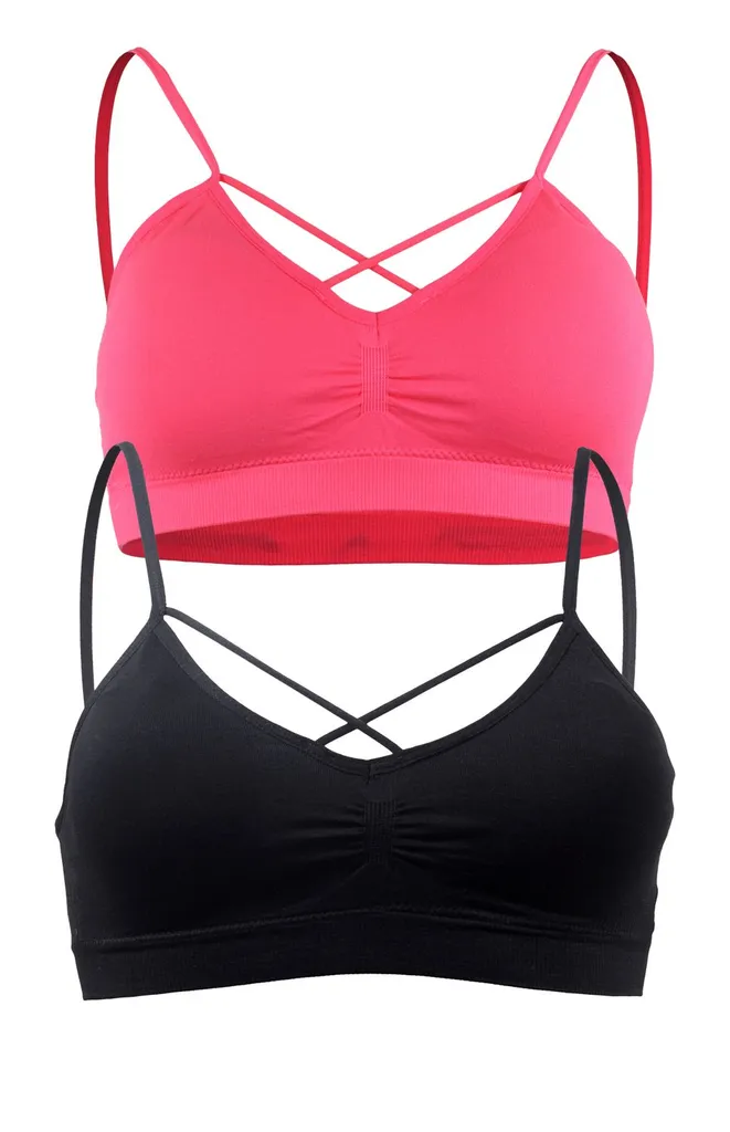 Fabio Farini - Schmale Träger, Starker Auftritt: Seamless-BH In Zwei Farben, Farbe:Schwarz, Größe:L 3 Fabio Farini - Schmale Träger, Starker Auftritt: Seamless-BH In Zwei Farben, Farbe:Schwarz, Größe:L