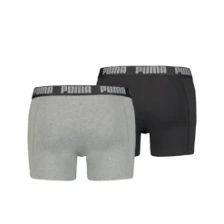 PUMA BASIC BOXER 2P Dark Grey Melange/black L -Günstiges Mode Wucht Geschäft d01d40f6a4532148f7072f7462009707