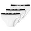 SCHIESSER Herren Rio-Slip 3er Pack - Serie "95/5", Logobund, S-XXL Weiß XL -Günstiges Mode Wucht Geschäft d107d162e61b169b8f370b6590523659
