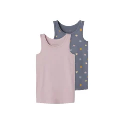 NAME IT 13199477 Mädchen Unterhemden Doppelpack Folkstone Gray 104 -Günstiges Mode Wucht Geschäft d112a8e821abef63a8d14eef5ac3e586