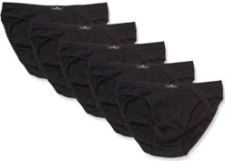 TOM TAILOR Herren Slip, 5er Pack - Mini Slip, Basic, Einfarbig Schwarz L -Günstiges Mode Wucht Geschäft d1c2a4165291963af3abe6e6d8dc8aed