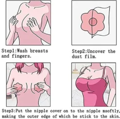 Nippelabdeckungen Für Damen, Wiederverwendbar, Selbstklebend, Silikon, 4 Paar -Günstiges Mode Wucht Geschäft d44f7b141dcce05839600ad2613f7820