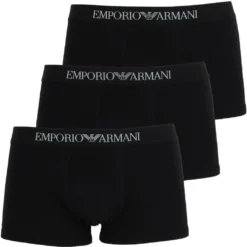 EMPORIO ARMANI 3P Boxershorts 3 X Schwarz L