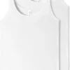 SCHIESSER Damen Trägertop, 2er Pack - Single Jersey, Serie 95/5, Uni Weiß 3XL -Günstiges Mode Wucht Geschäft d4f05eeff1c50400d18f0eb51bfee5d6