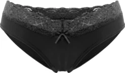 Fabio Farini 6er-Pack Damen Slips Panties Mit Spitze, Aus Elastischer Microfaser, Größe:40/42, Farbe:Schwarz Set -Günstiges Mode Wucht Geschäft d7d1190510ee402e3f58fa1cb77d380a