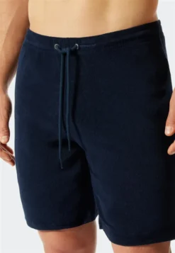 Schiesser Frottee Nightwear Schlafanzug Kurzarm Shirt Mit Rundhalssausschnitt, Unifarbene Hose Mit Praktischem Bindeband , Saugfähig, Atmungsaktiv Und Schnelltrocknend -Günstiges Mode Wucht Geschäft d86a9287ea01375fc6db1dcfb064bc23