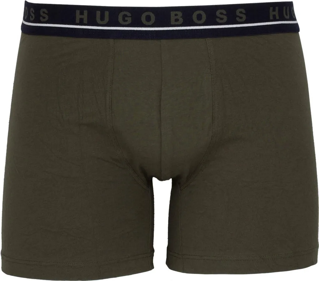 HUGO BOSS Herren Boxer Briefs - Logobund, Baumwolle Stretch, 3er Pack Rot/Blau/Braun L 7 HUGO BOSS Herren Boxer Briefs - Logobund, Baumwolle Stretch, 3er Pack Rot/Blau/Braun L – Bild 5