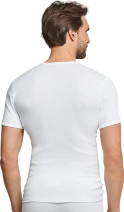 SCHIESSER 1/2 Arm Unterhemd Herren Essentials Baumwolle Doppelripp -Günstiges Mode Wucht Geschäft e0d235bf51d0b136d0e9d8e515964ce0