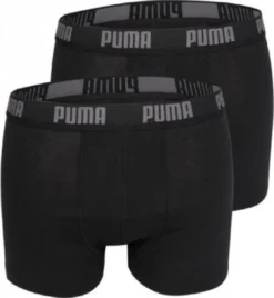 PUMA BASIC BOXER 2P Black / Black XXL