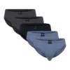 Götzburg Herren Briefs 5er Pack - Single Jersey, Unterwäsche Set, Baumwolle Stretch Blau/Grau L -Günstiges Mode Wucht Geschäft e4990967cce7ae12911512233c6dce60