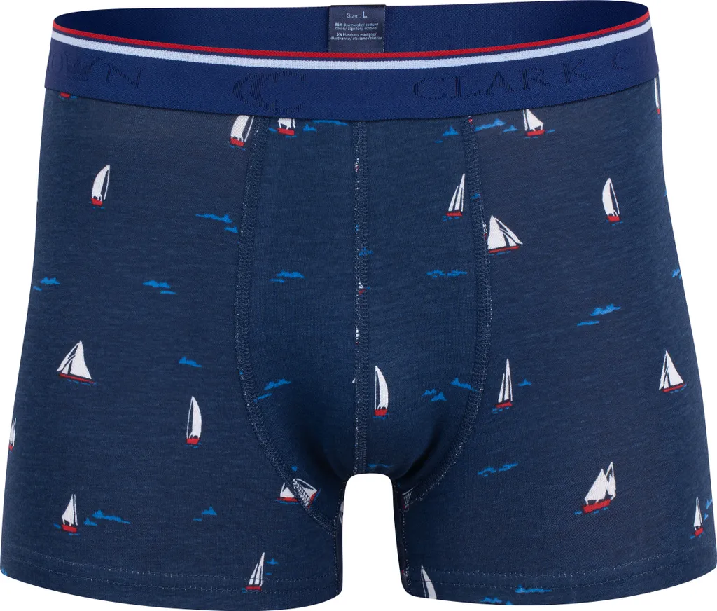 Clark Crown® Boxershorts 2er Pack Maritim XL 4 Clark Crown® Boxershorts 2er Pack Maritim XL – Bild 2