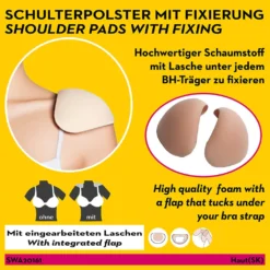 Skin Wrap Accessories Schulterpolster, Farben:Set Haut Und Schwarz -Günstiges Mode Wucht Geschäft e61c98fcfaadc0e4216682d333852f76