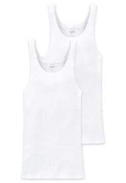 SCHIESSER 1/2 Arm Unterhemd Herren Essentials Baumwolle Doppelripp -Günstiges Mode Wucht Geschäft e69b53e860810505144d37c720343df8