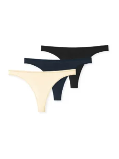 Schiesser Unterhose Unterwäsche Tanga Thong 95/5 Organic Sortiert 4 36