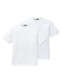 Schiesser American T-Shirt Rundhals Doppelpack - Weiß Größe: XL -Günstiges Mode Wucht Geschäft e758cf1504a549fa7df87a734a8d7fc9 1