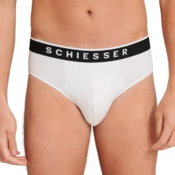 SCHIESSER Herren Rio-Slip 3er Pack - Serie "95/5", Logobund, S-XXL Weiß XL -Günstiges Mode Wucht Geschäft e9e498ce94600c838c2e05be0e79d37b
