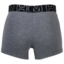 HOM Herren Trunks, 3er Pack - Bruce #2, Boxer Briefs, Baumwolle, Einfarbig Schwarz/Dunkelgrau/Hellgrau XL -Günstiges Mode Wucht Geschäft ea12fe5466eda3da7fe6ea984bb48eb6