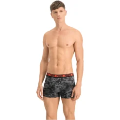 PUMA MEN CAMO BOXER 2P Black / Grey Melange L -Günstiges Mode Wucht Geschäft eb9c506c1007f65bc5816567a6d083ee